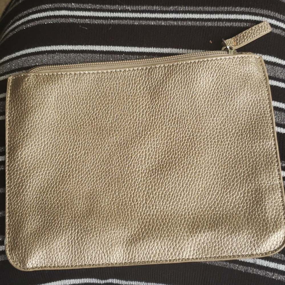 Jules Kae Gold Pouch